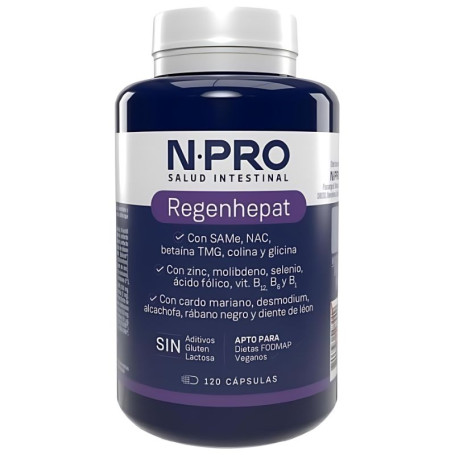Regenhepat 120 gélules Npro