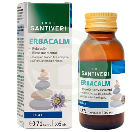 Comprimés Sanaflor 2 Erbacalm 30Gr. Santiveri