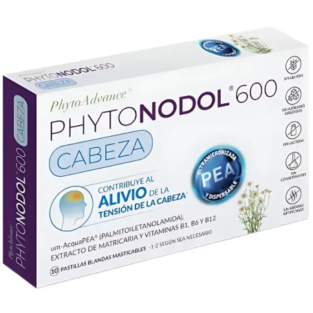 Phytonodol 600 10 comprimés mous à croquer Phytoadvance