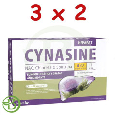 Pack 3x2 Cynasine Hepafat 30 Ampollas Dietmed