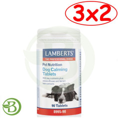 Pack 3x2 Tabletas Calmantes para Perros 90 Tabletas