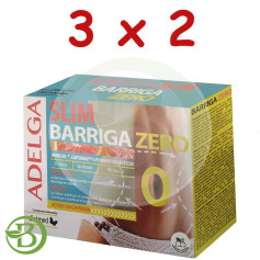 Pack 3x2 Adelgaslim Belly Zero 30 Gélules Dietmed