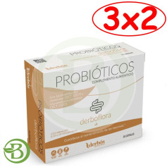 Pack 3x2 Derboflora 30 Gélules Derbos