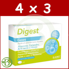 Pack 4x3 Digest Gaz 60 Comprimés Eladiet