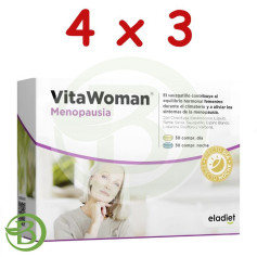 Pack 4x3 Vita Femme Ménopause 60 Comprimés Eladiet
