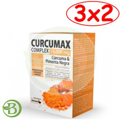 Pack 3x2 Curcuma Complex 60 Capsules Dietmed