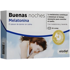 Bonne nuit Mélatonine 30 comprimés Eladiet