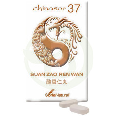 Chinasor 37 Suan Zao Ren Wan 30 Comprimés Soria Natural