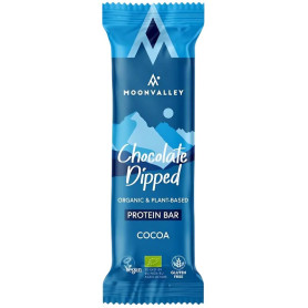 Barre protéinée au chocolat et au cacao bio Moonvalley 50 g