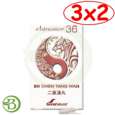 Pack 3x2 Chinasor 36 Er Chen Tang Wan 30 Comprimidos Soria Natural