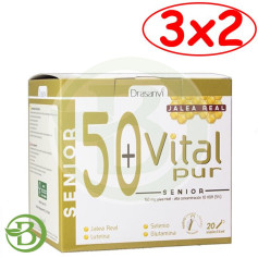 Pack 3x2 Vitalpur Senior 20 Ampoules Drasanvi