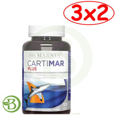 Pack 3x2 Cartimar Plus 120 Gélules Marnys