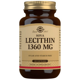 Lécithine de Soja 1360Mg 180 Gélules Solgar