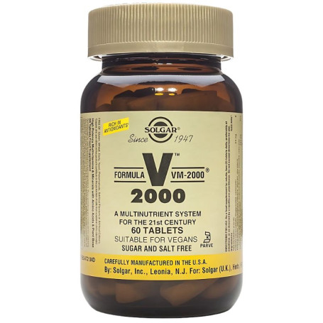 Formule Vm-2000 60 comprimés Solgar