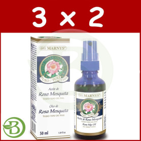 Pack 3x2 Aceite de Rosa Mosqueta 50Ml. Marnys