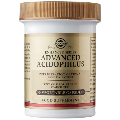 Acidophilus avancé 50 gélules Solgar