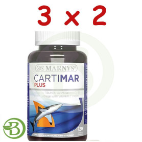 Pack 3x2 Cartimar Plus 120 Cápsulas Marnys