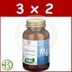 Pack 3x2 Q-Magnesico 88 Comprimés Santiveri