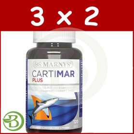 Pack 3x2 Cartimar Plus 120 Cápsulas Marnys