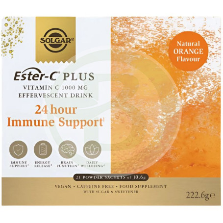 Ester-C Plus 1000Mg 21 Enveloppes Solgar