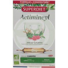 Actimincyl Bio Formule + Concentré 20 Ampoules Superdiet