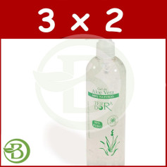 Pack 3x2 Gel d'Aloe Vera 100% Naturel 500Ml. derbos
