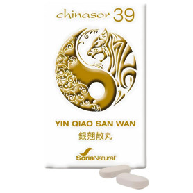 Chinasor 39 Yin Qiao San Wan 30 comprimés Soria Natural