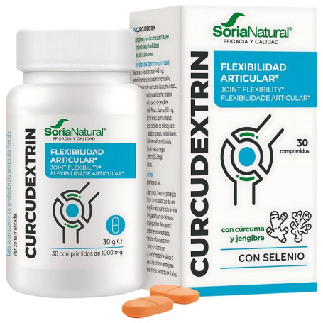 Curcudextrine 30 comprimés Soria Natural