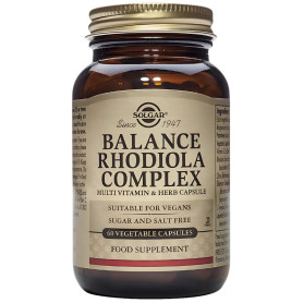Complexe Équilibre Rhodiola 60 gélules Solgar