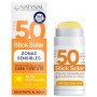 Stick solaire Natysal pour zones sensibles (visage et décolleté) SPF 50 14 g