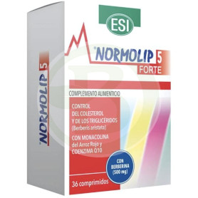 Normolip 5 Forte 36 Gélules Esi