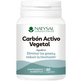 Charbon végétal activé Natysal 60 capsules