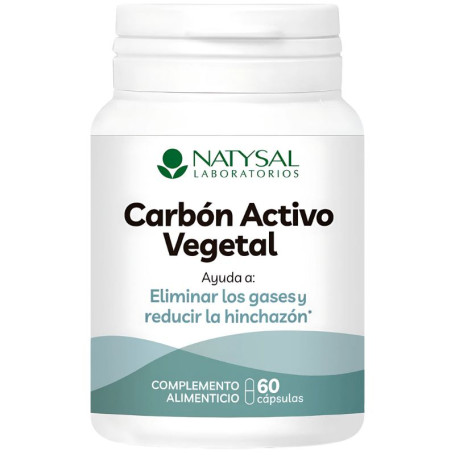 Charbon végétal activé Natysal 60 capsules