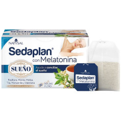 Sedaplan avec infusion de mélatonine 20 filtres Natysal
