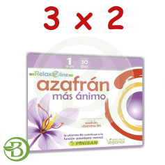 Pack 3x2 Azafrán Más Ánimo 30 Cápsulas Pinisan