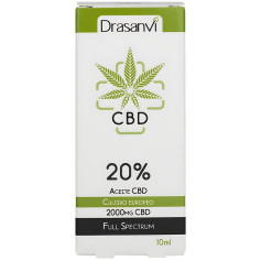 Huile de CBD 20 % 10 ml Drasanvi