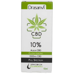 Huile de CBD 10 % 10 ml Drasanvi