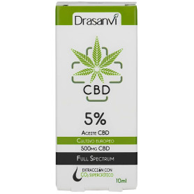 Huile de CBD 5 % 10 ml Drasanvi