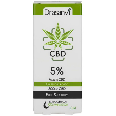 Huile de CBD 5 % 10 ml Drasanvi