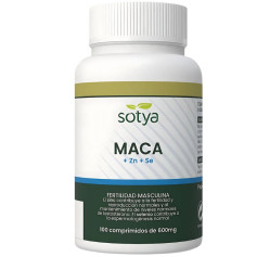 Maca + Zn + Se 100 Comprimés Sotya