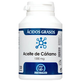 Huile de chanvre 1000 mg 120 perles Equisalud