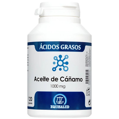 Huile de chanvre 1000 mg 120 perles Equisalud