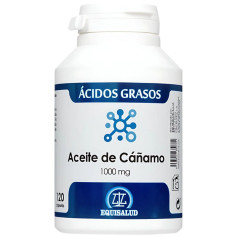 Huile de chanvre 1000 mg 120 perles Equisalud