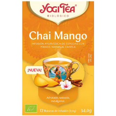 Chai Mangue 17 sachets d&#39;infusion Yogi Tea