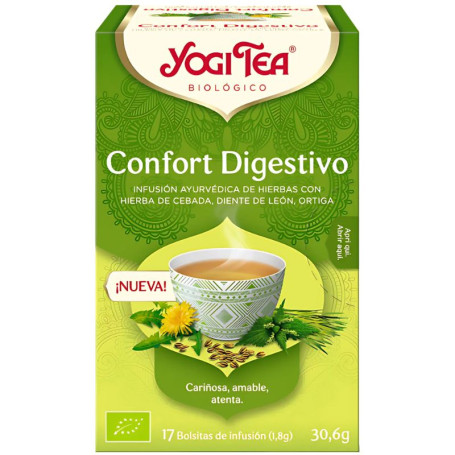 Confort digestif 17 sachets d&#39;infusion Yogi Tea