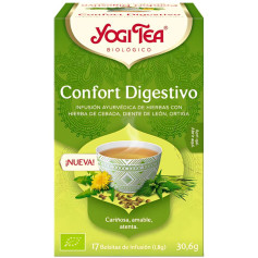 Confort digestif 17 sachets d&#39;infusion Yogi Tea