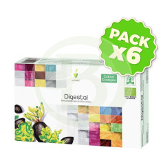 Pack 6x Digestal 20 Ampoules Novadiet