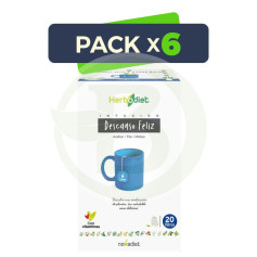 Pack de 6 filtres Herbodiet Happy Rest 20 Nova Diet