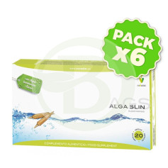 Pack 6x Alga-Slin 20 Ampoules Novadiet