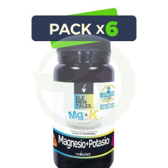 Pack 6x Magnésium + Potassium 60 Comprimés Nova Diet